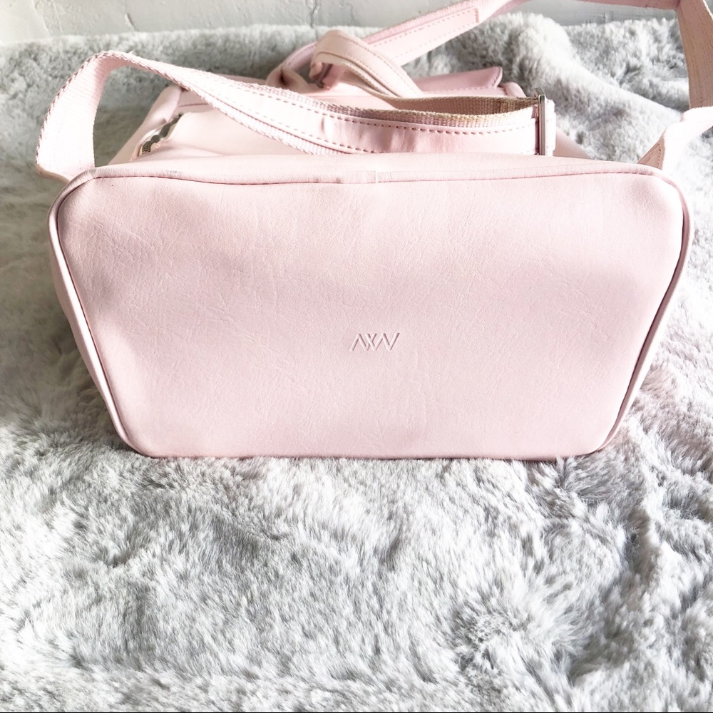 Matt & Nat Light Pink Vegan Leather Backpack - Picture 12 of 12